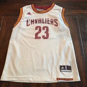 adidas Cleveland Cavaliers LeBron James Youth Large Jersey